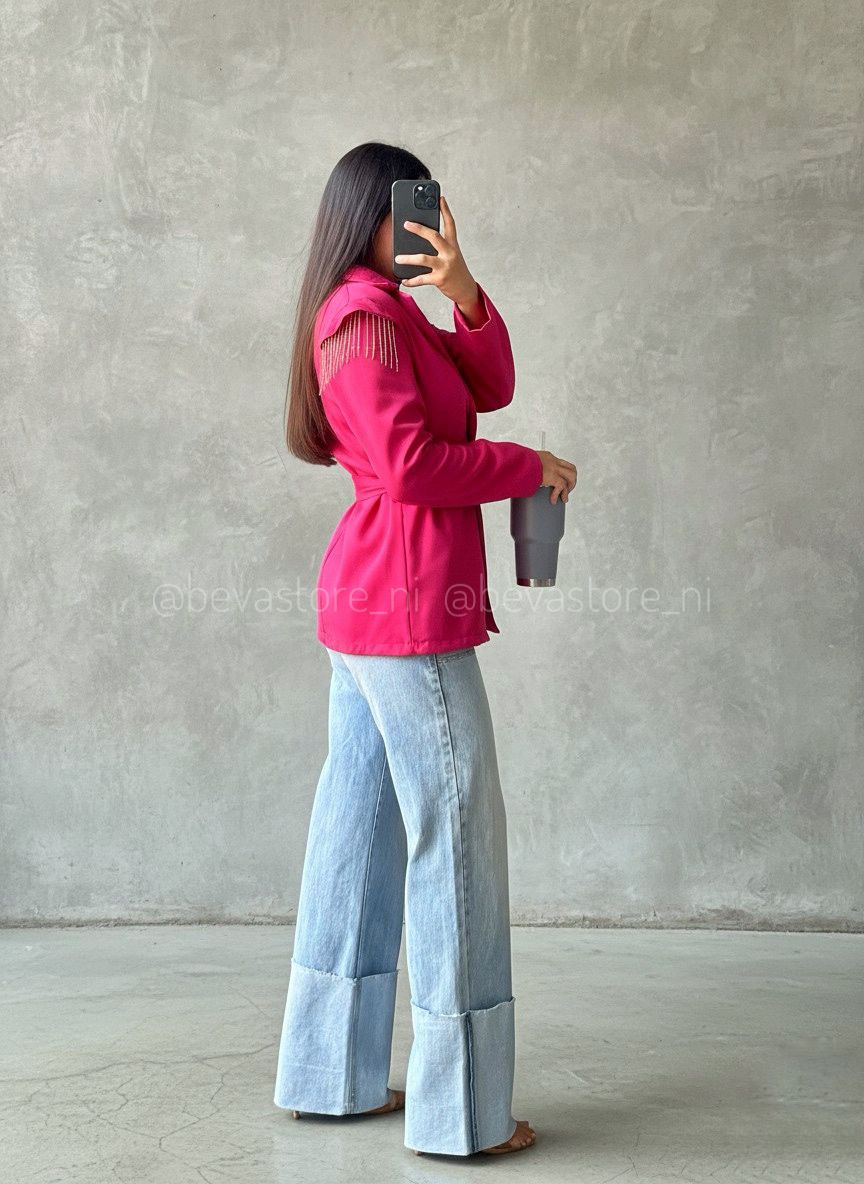 Blazer rosado