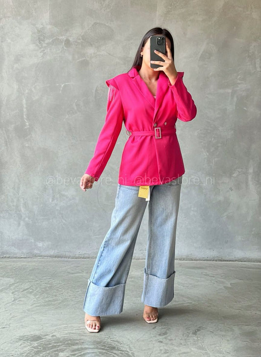 Blazer rosado
