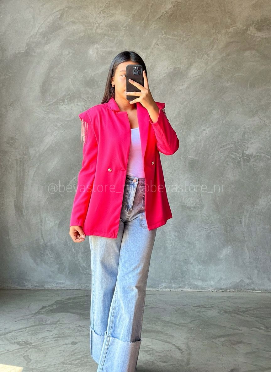 Blazer rosado