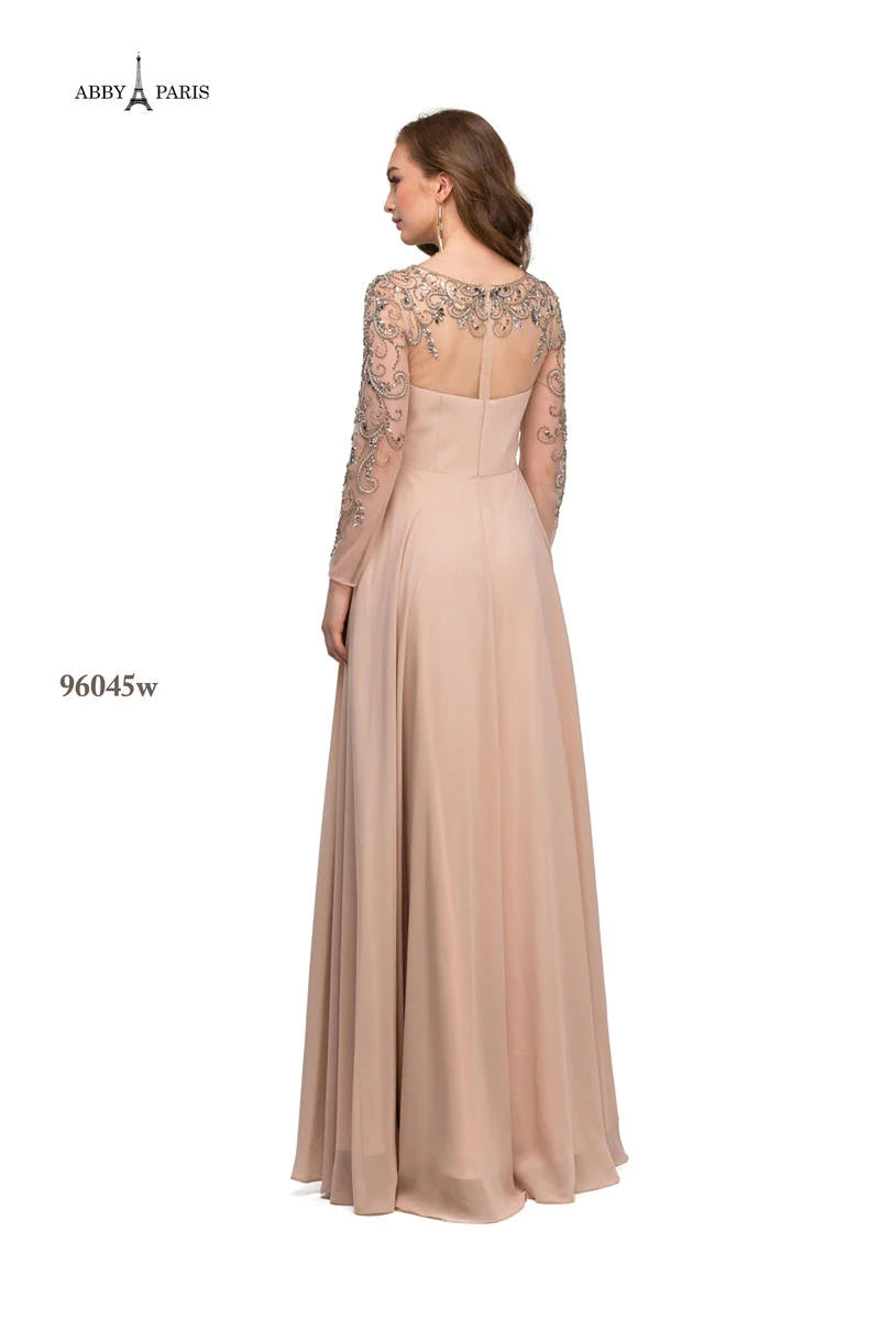 Vestido azul Abby Paris