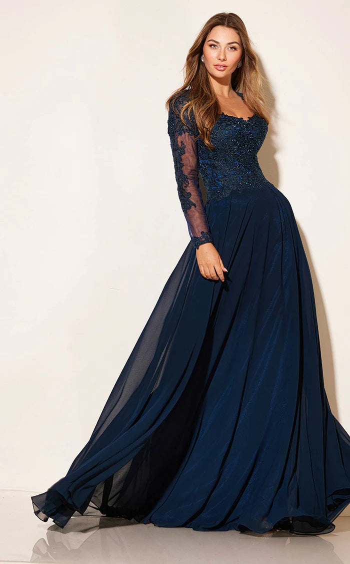 Vestido azul Abby Paris