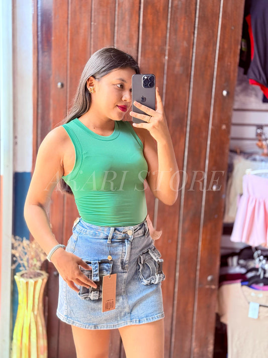 Tank top sin mangas