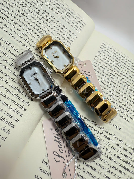 Reloj rectangular