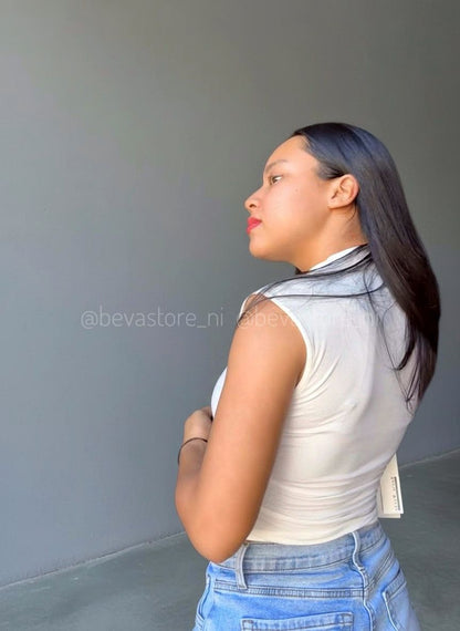 Crop top solido