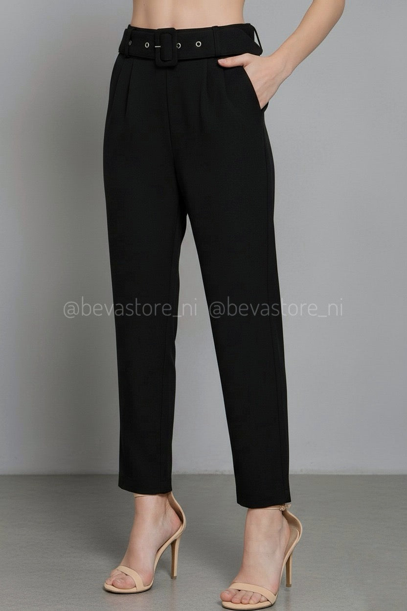 Pantalón de vestir con faja