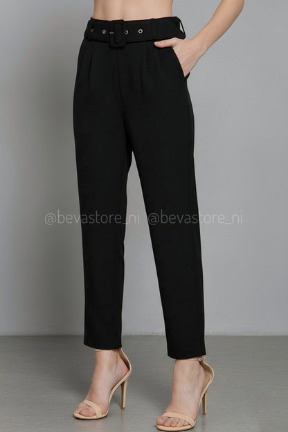 Pantalón de vestir con faja