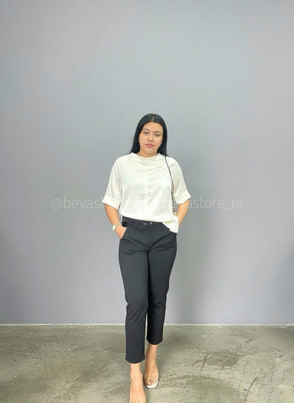 Pantalón de vestir con faja