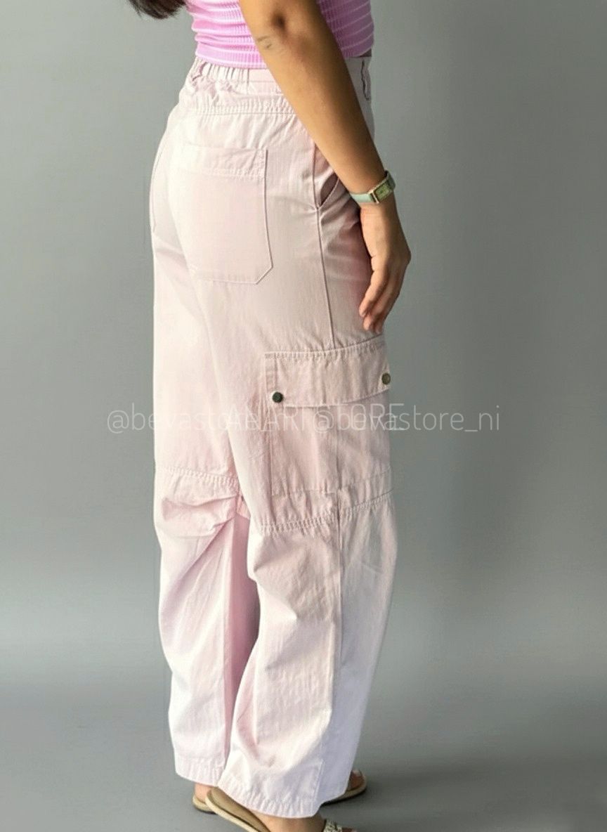 Pantalón Cargo rosa Olivia