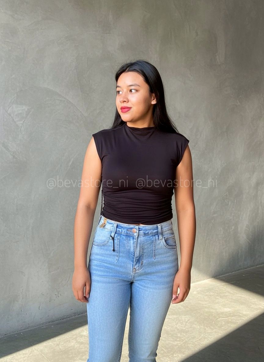 Crop top solido