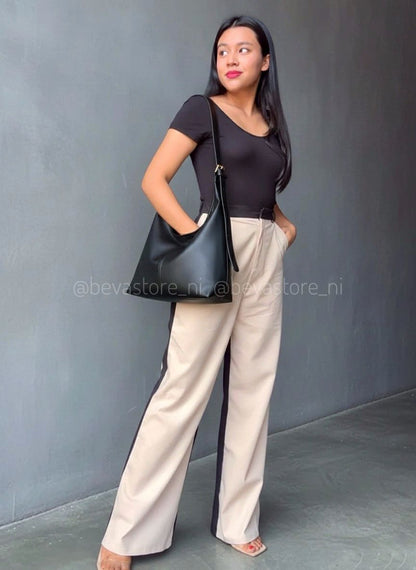 Bolso negro cruzado