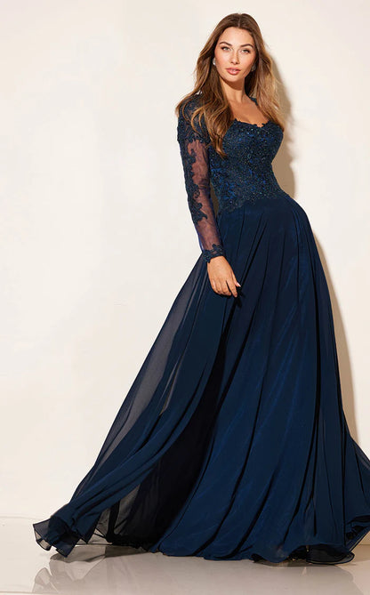 Vestido azul Abby Paris
