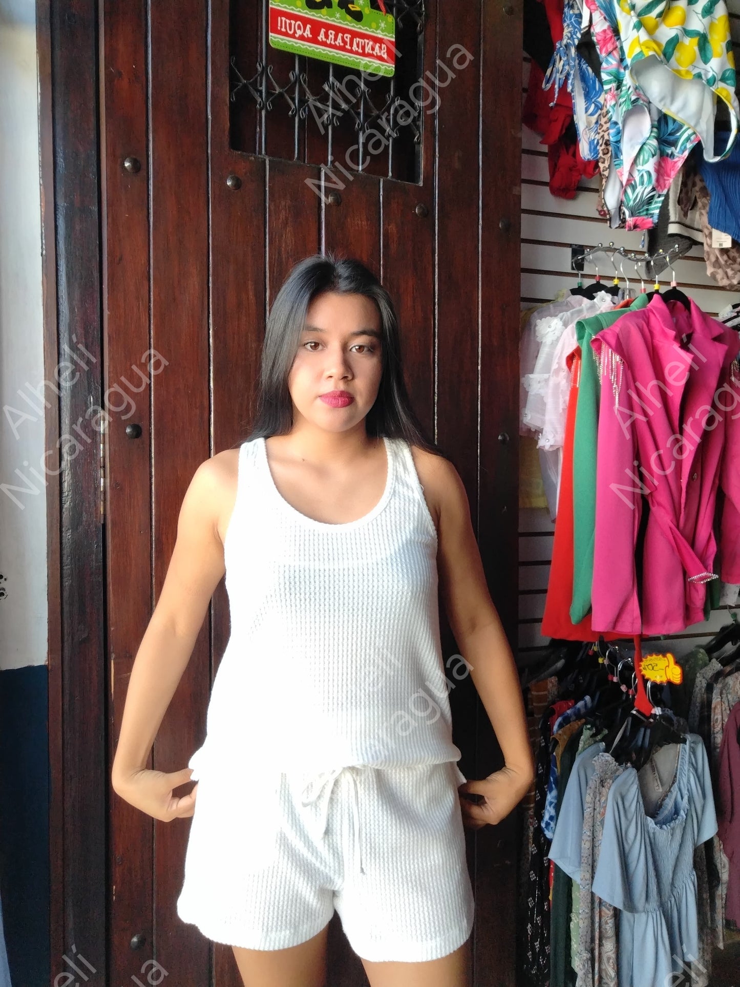 Pijama blanca