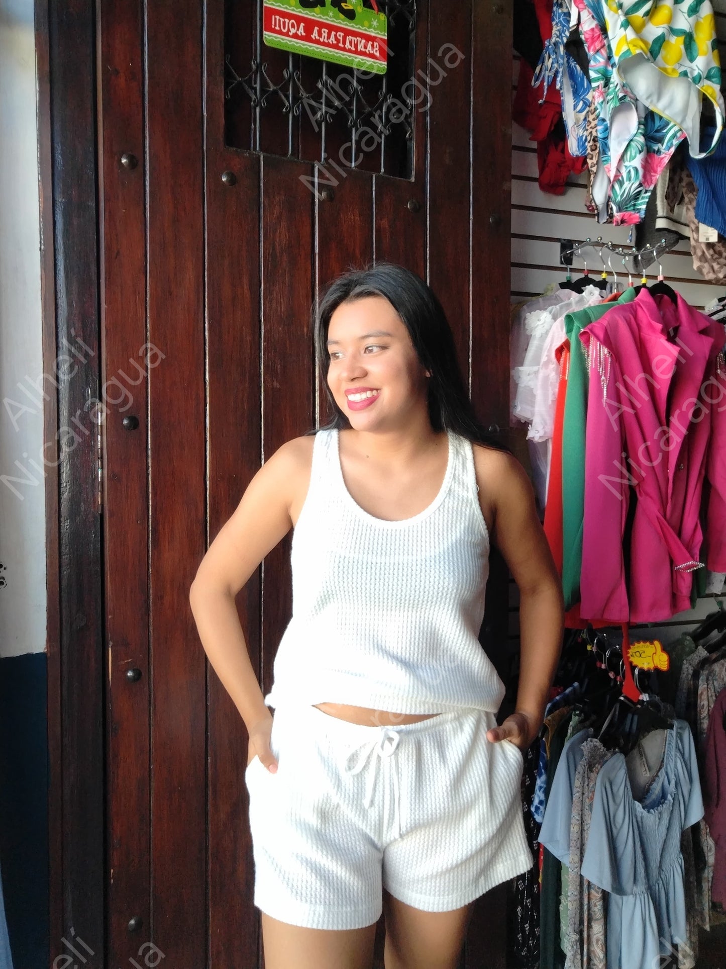 Pijama blanca