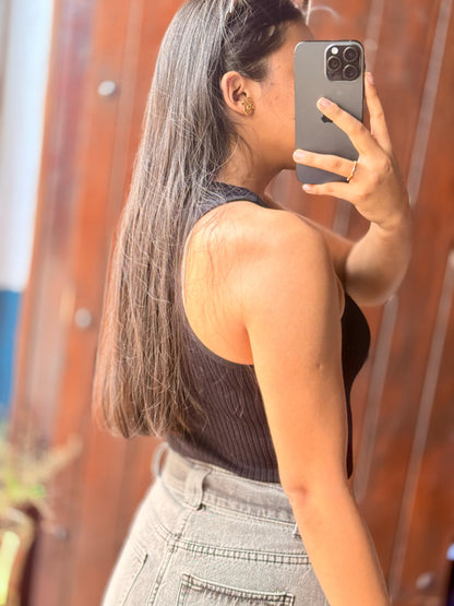 Short Gris Talle Alto con Faja