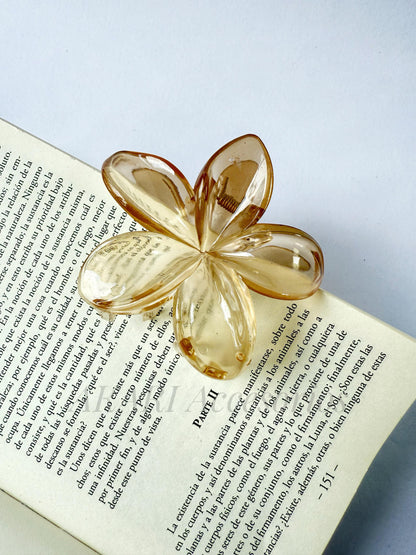 Pinzas para cabello de flor
