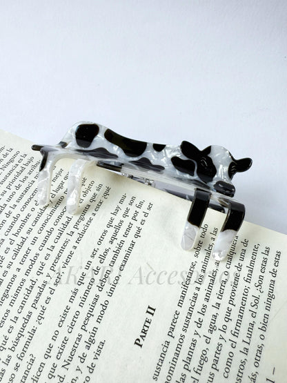 Pinza de cabello de vaca