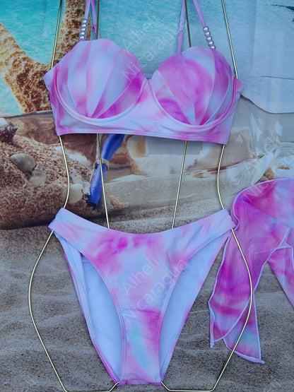 Traje de baño rosado